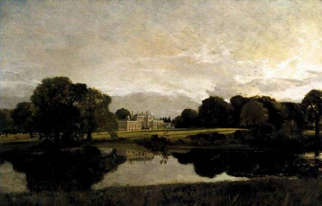 John Constable Malvern Hall in Warwickshire Norge oil painting art